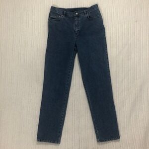Lauren Jeans Co.‎ Women's Relaxed Fit Denim Jeans Dark Wash Classic